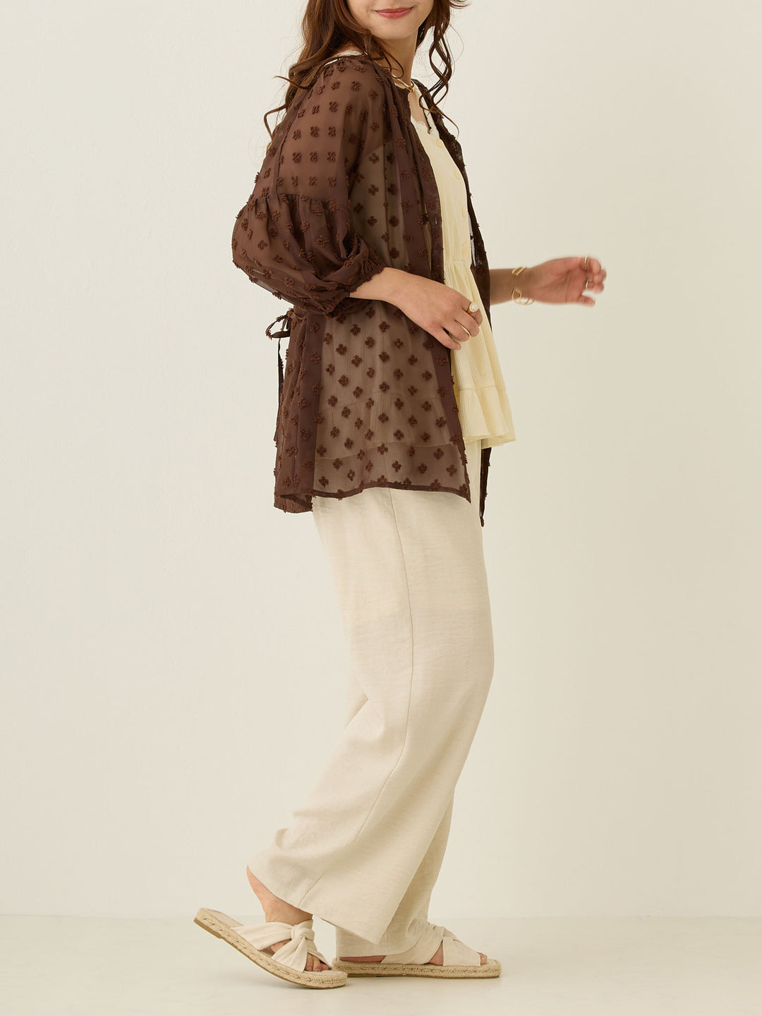 シアーチュニック Brown