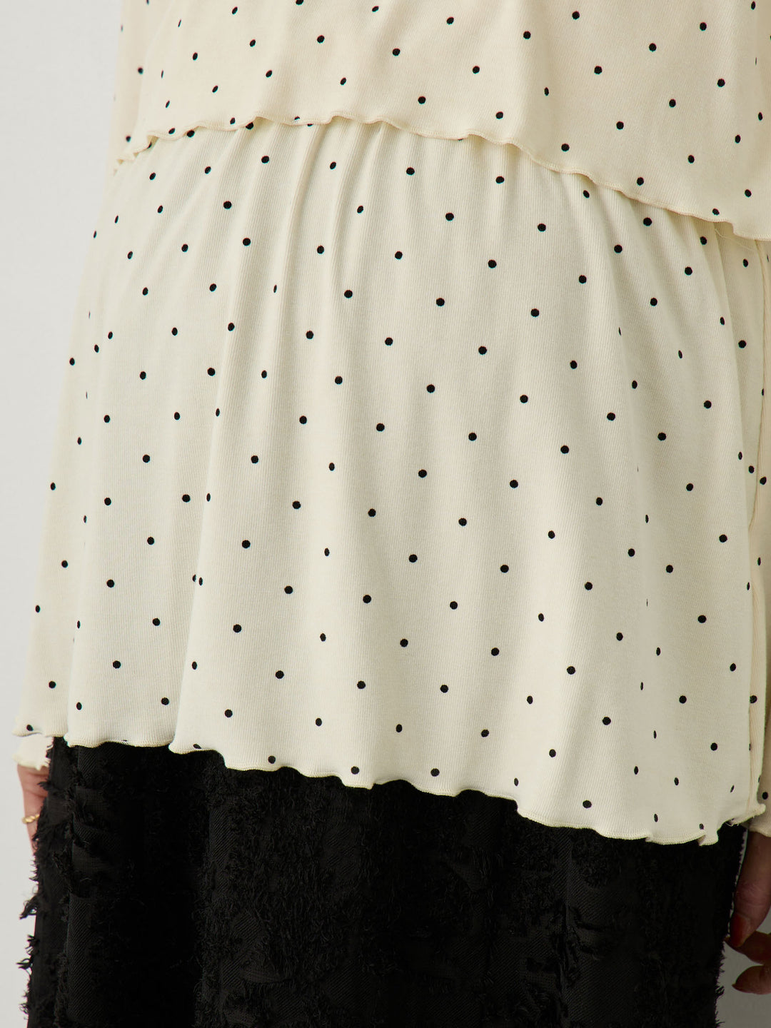 シンプル授乳トップス Dot