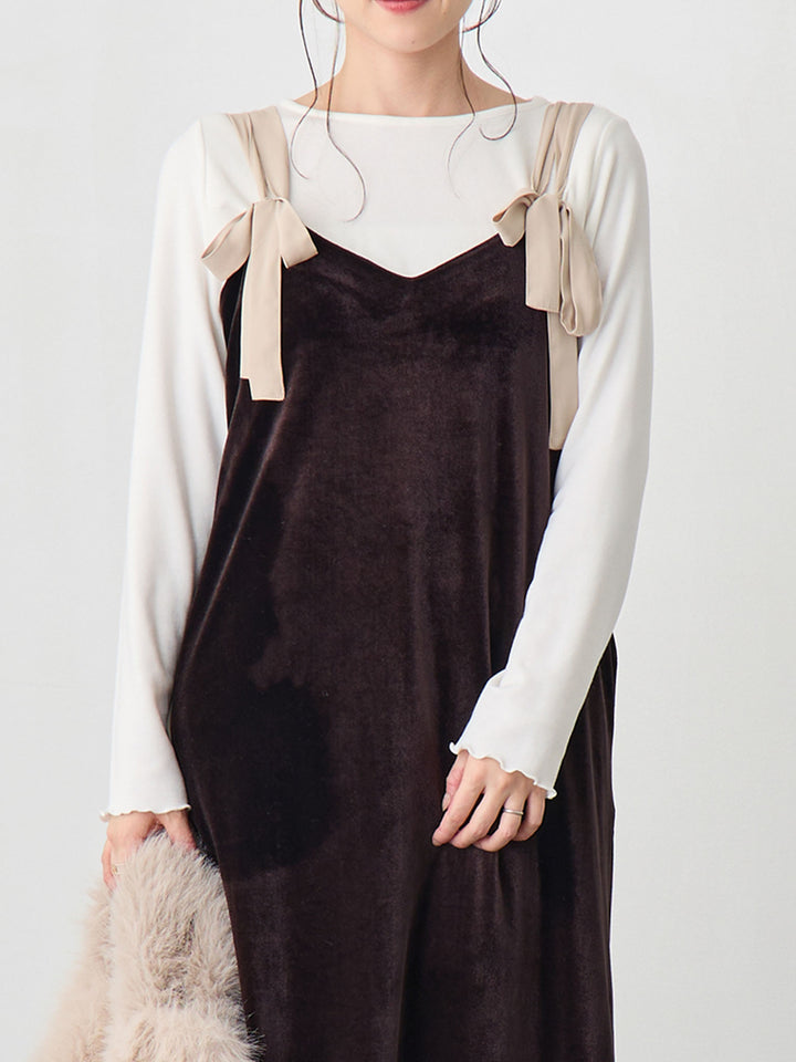 シンプル授乳トップス Ivory