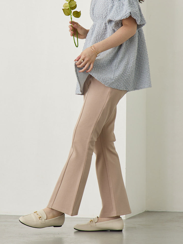 ポンチフレアパンツ Beige