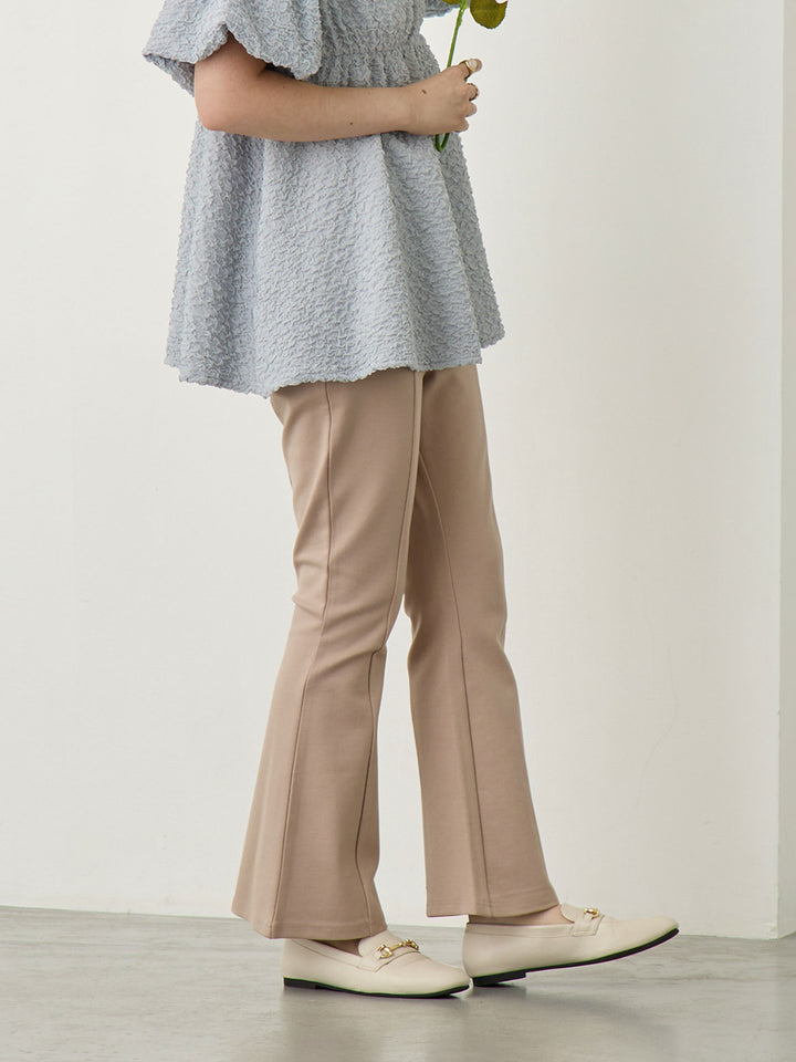 ポンチフレアパンツ Beige