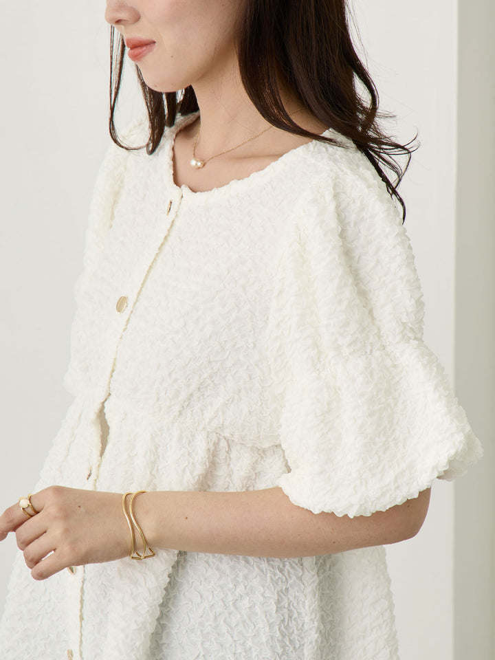 ホイップ2wayトップス White