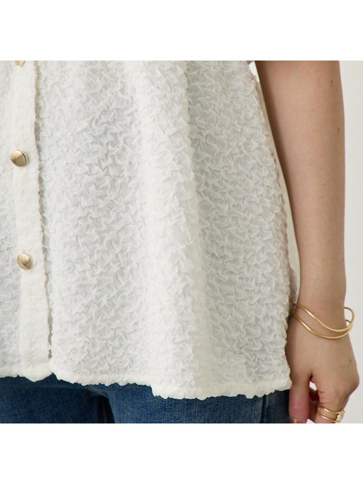 ホイップ2wayトップス White