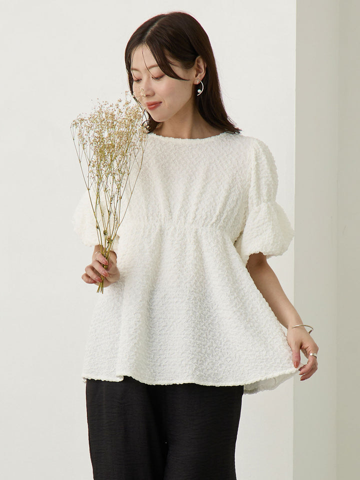 ホイップ2wayトップス White