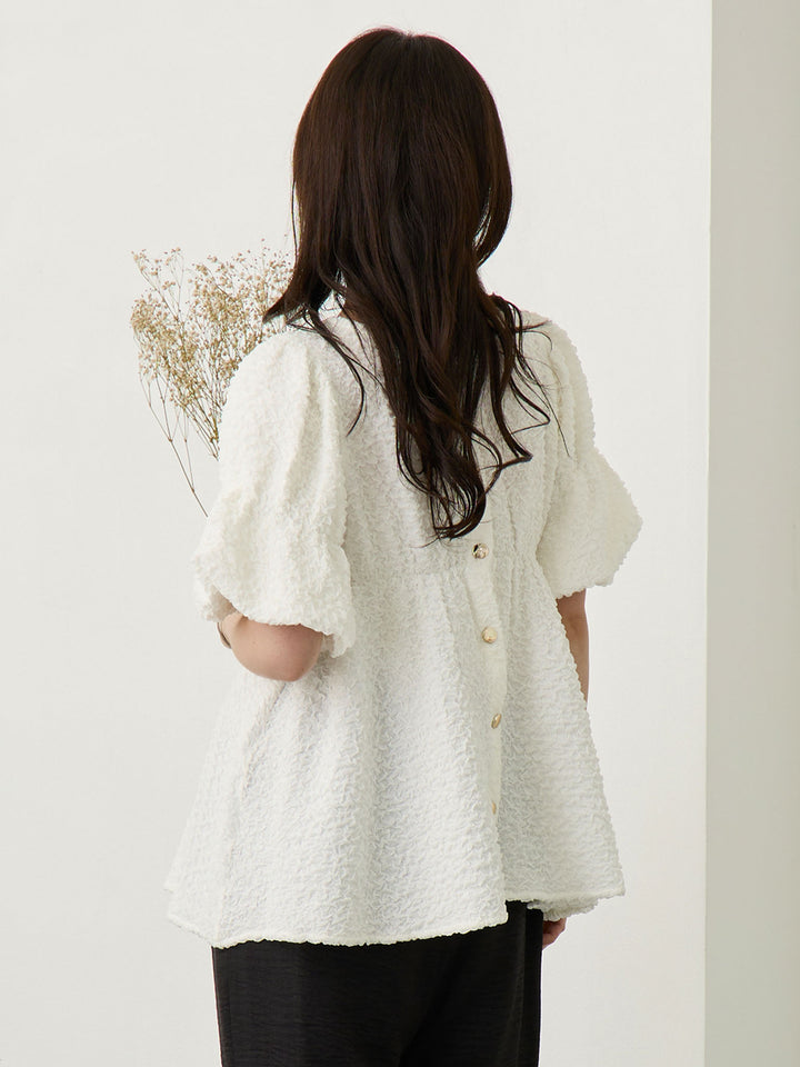 ホイップ2wayトップス White