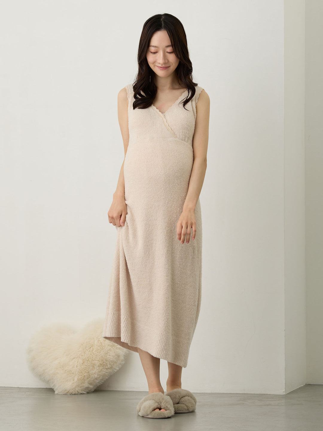 カーデセットルームキャミワンピ Ivory
