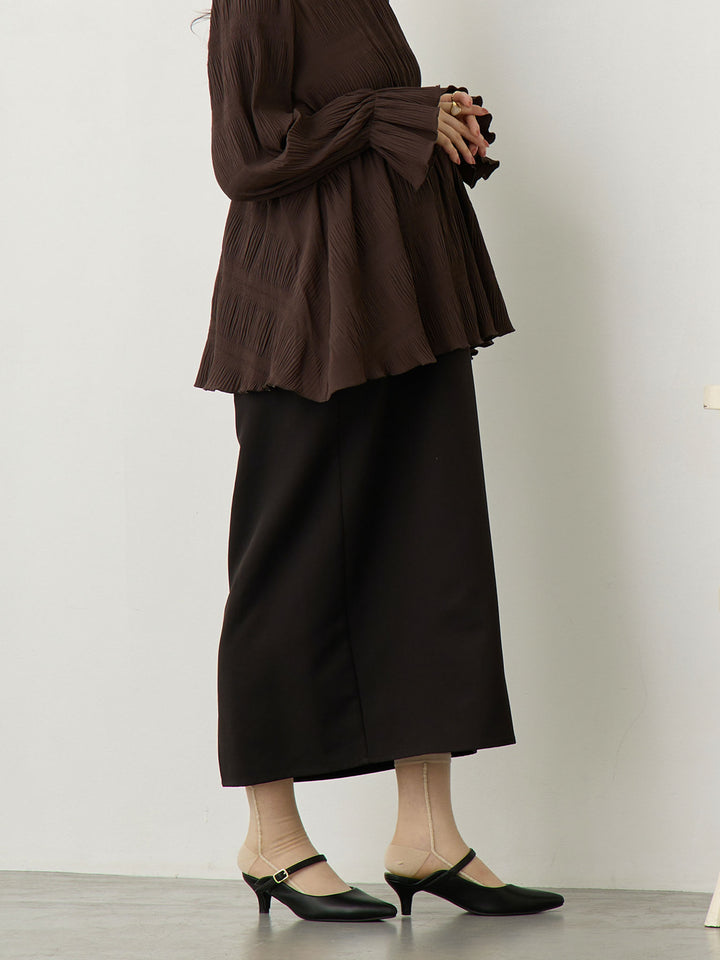 Maternity tight skirt for ceremonies, lace