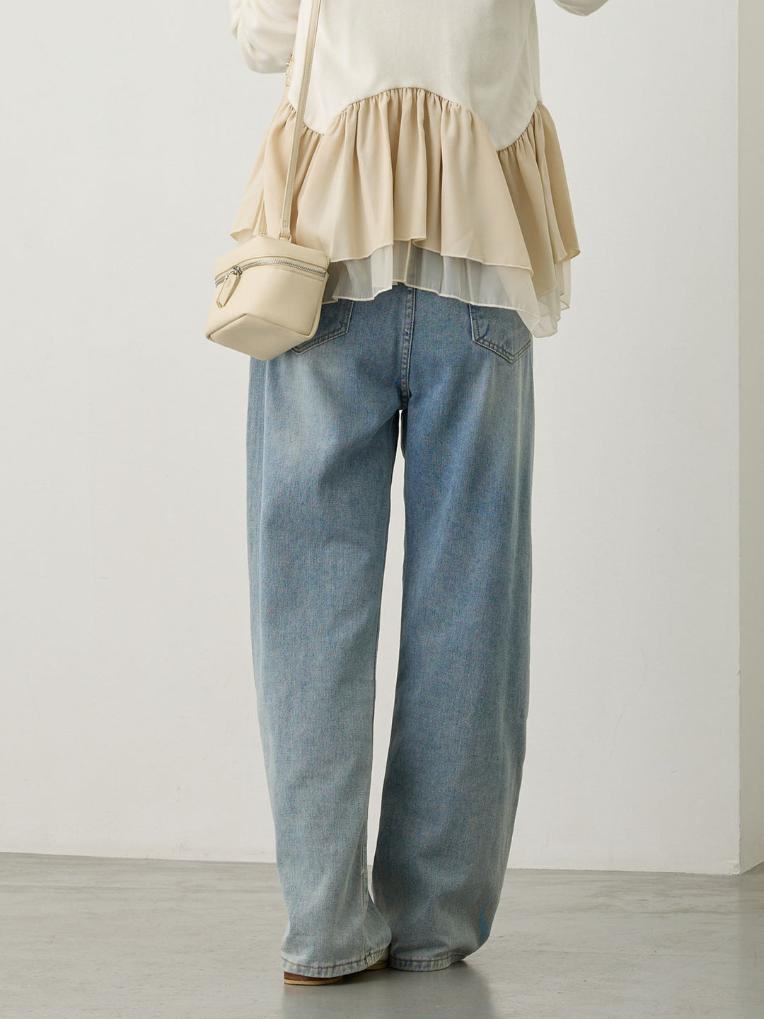 Maternity long denim Light blue