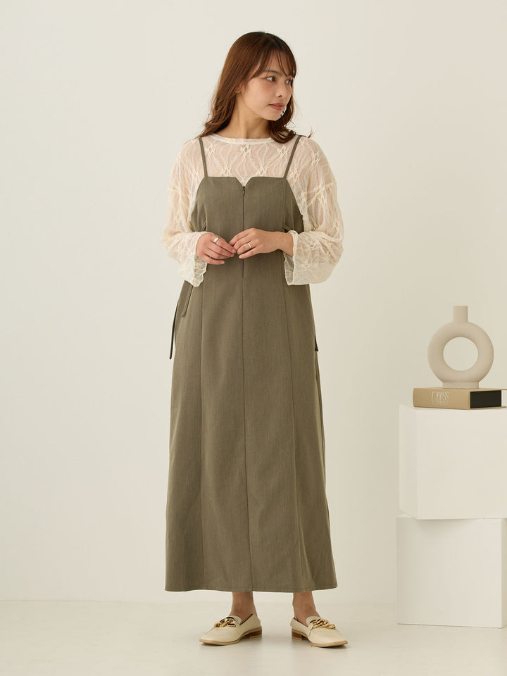 2wayレースカーディガン Ivory