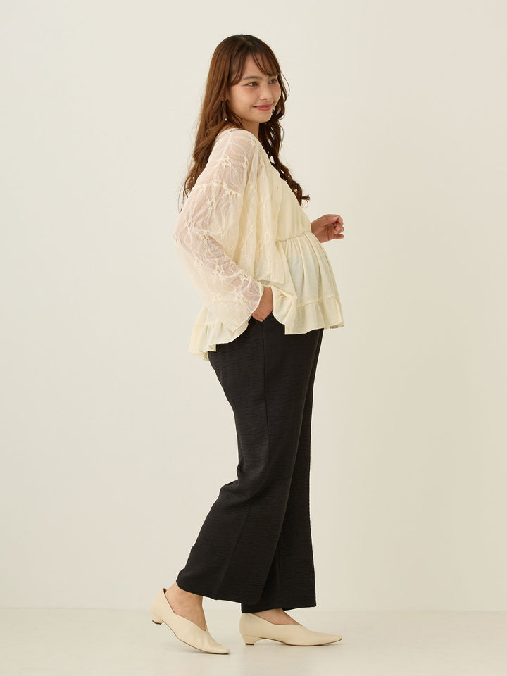 2wayレースカーディガン Ivory