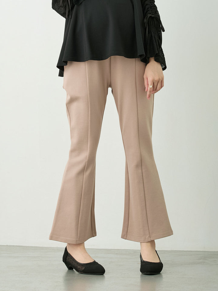 ポンチフレアパンツ Beige