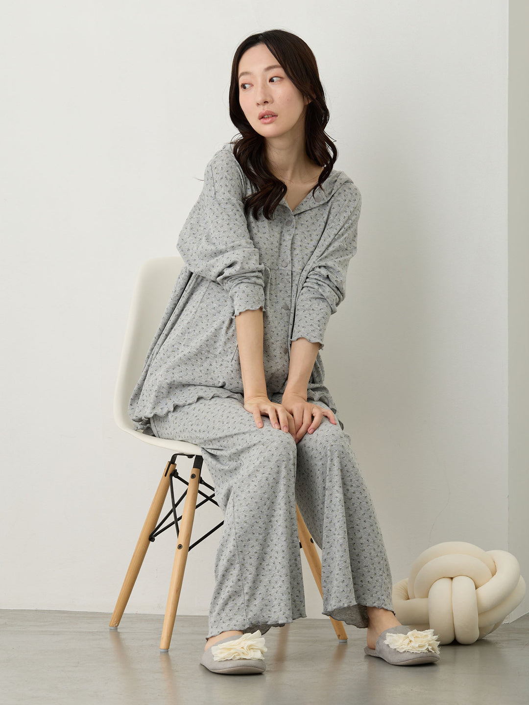 フード付きルームセット Gray