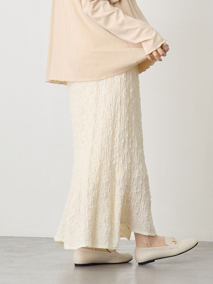 ストレッチマーメイドスカート Ivory