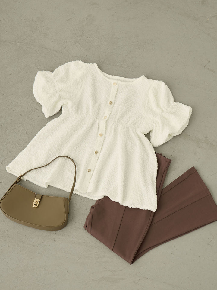 ホイップ2wayトップス White