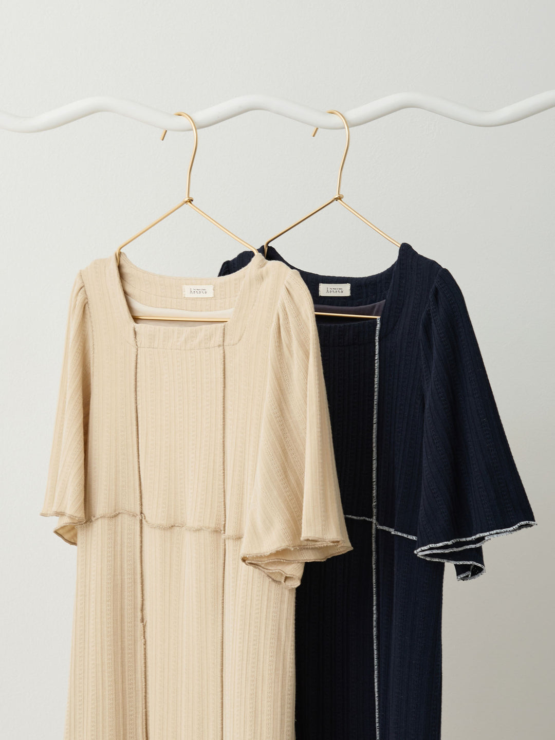 メローデザインワンピース Beige