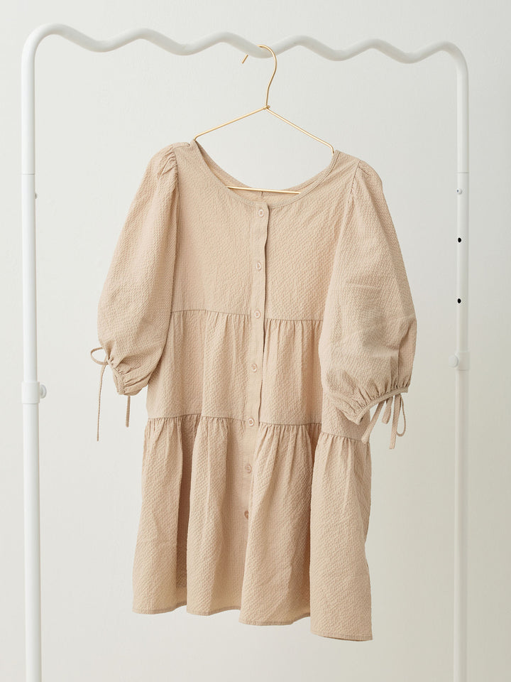 前後2wayティアードチュニック Beige