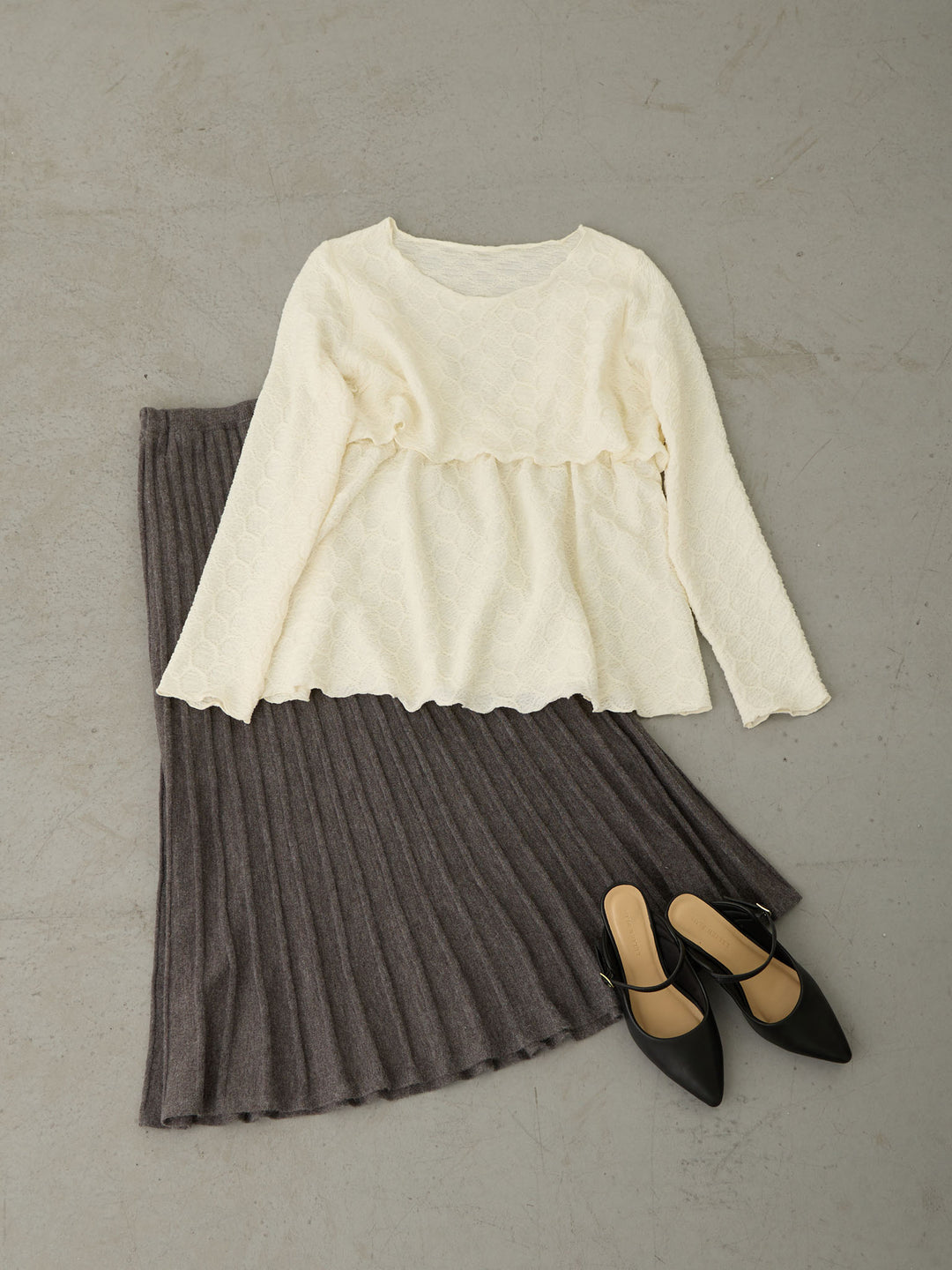 メローデザイントップス Ivory