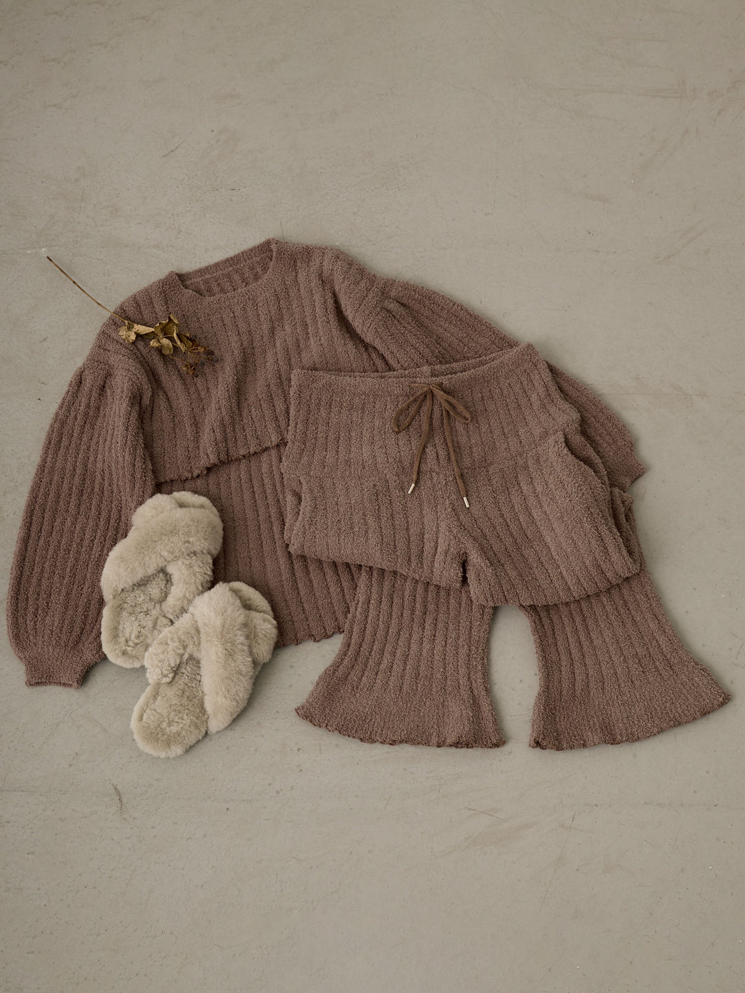 蓬松房间套装 深灰色