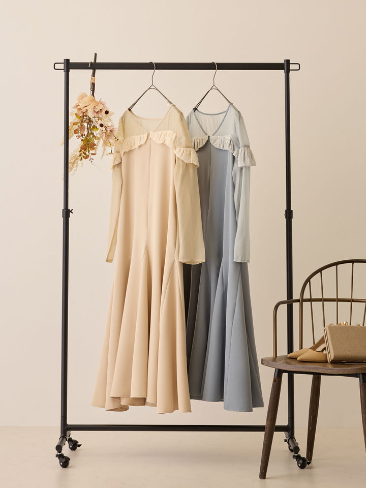 パフチュールドレス Blue