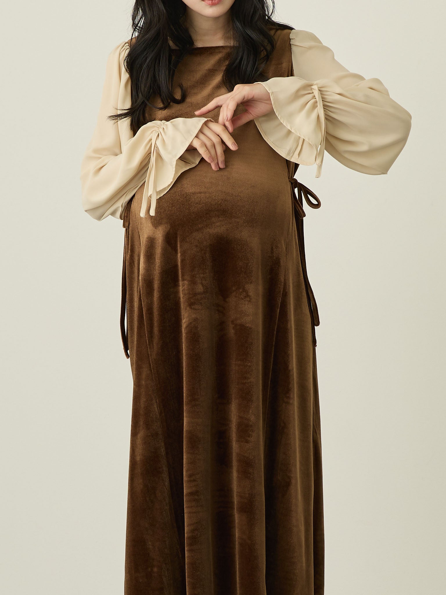 【__9877】 marron リボン ワンピース 即納marron Rapunzel One Piece | alli.