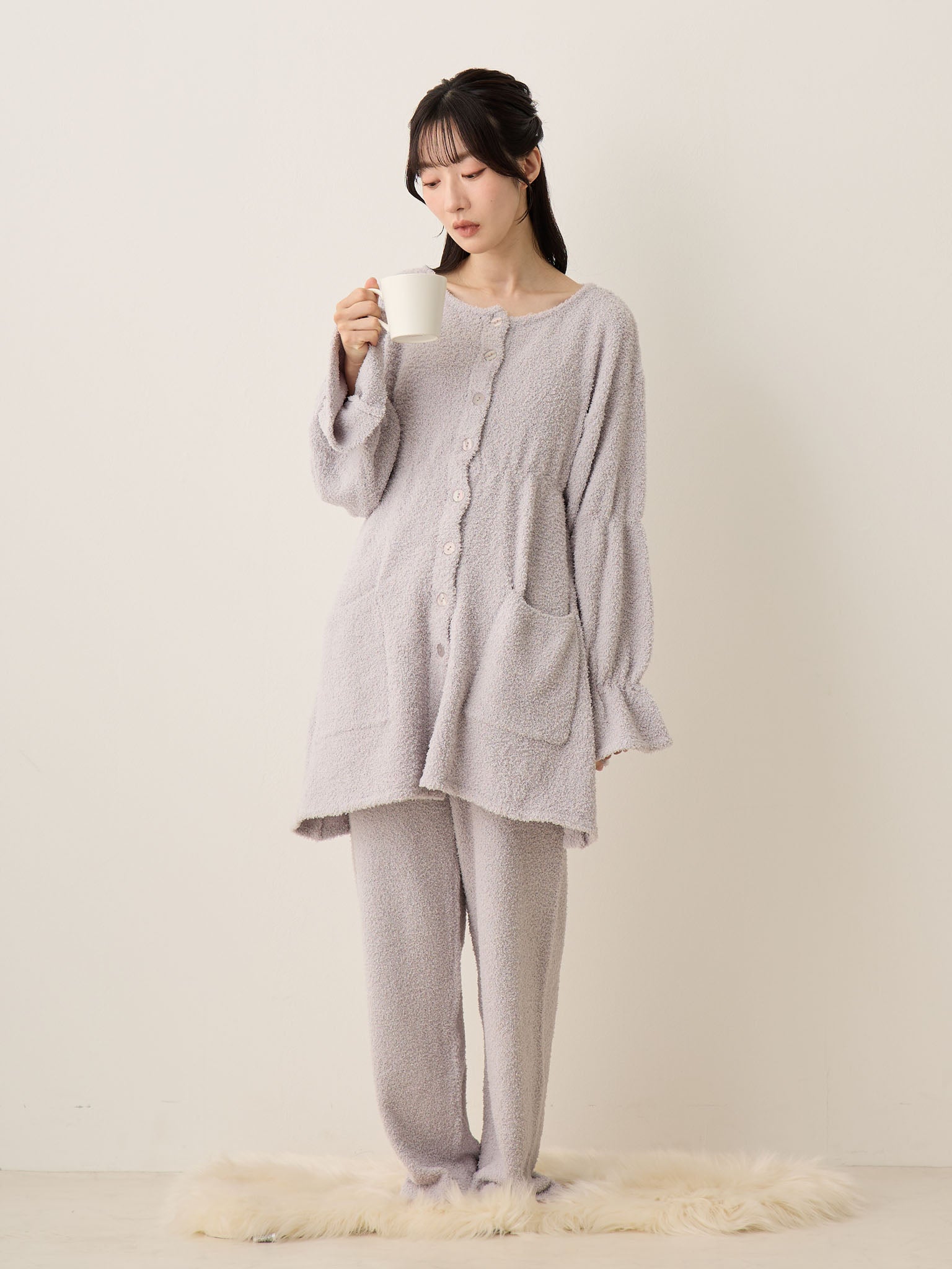 ふわもこパジャマセット Gray – honono for mom&baby