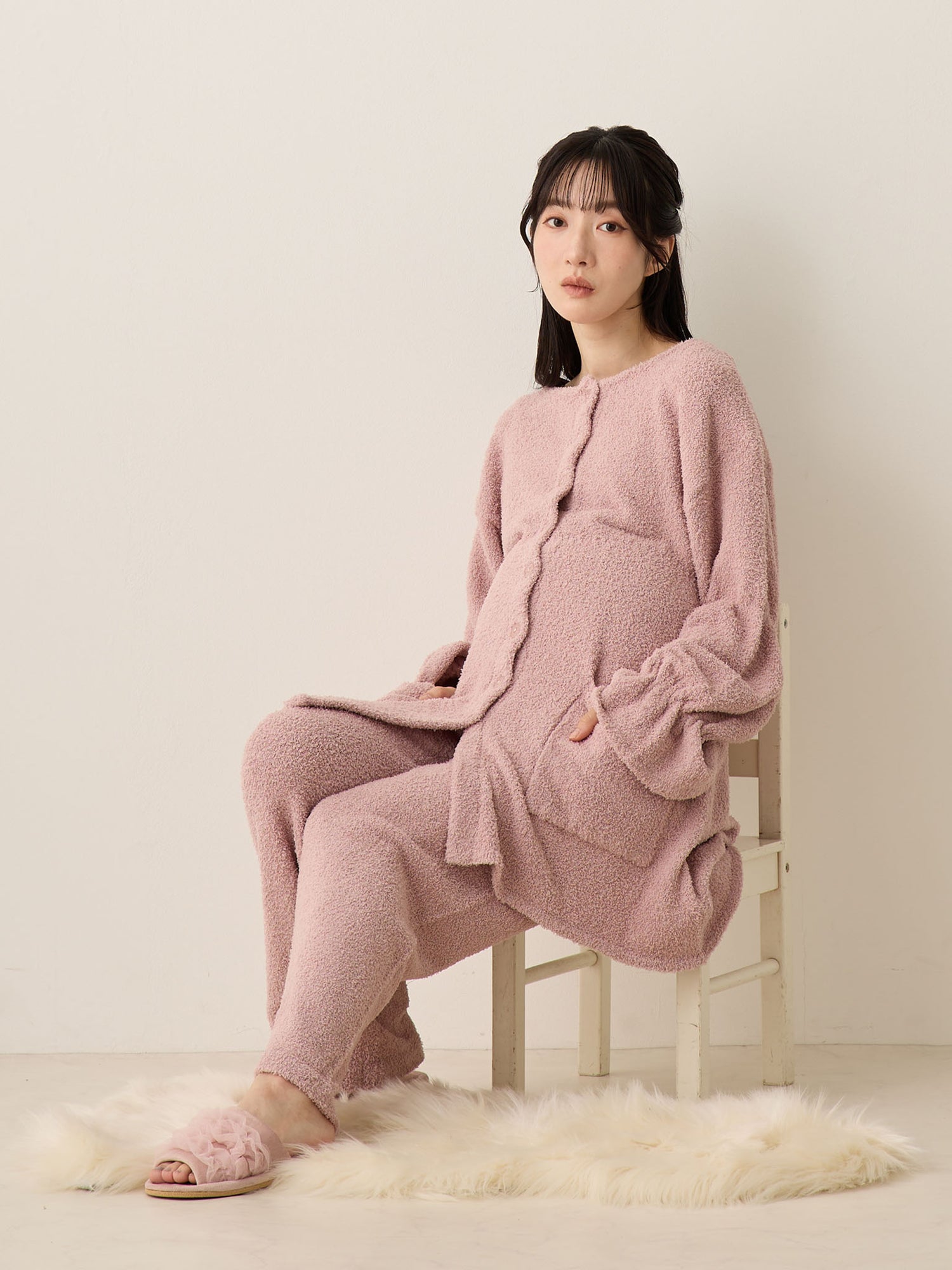 ふわもこパジャマセット Pink