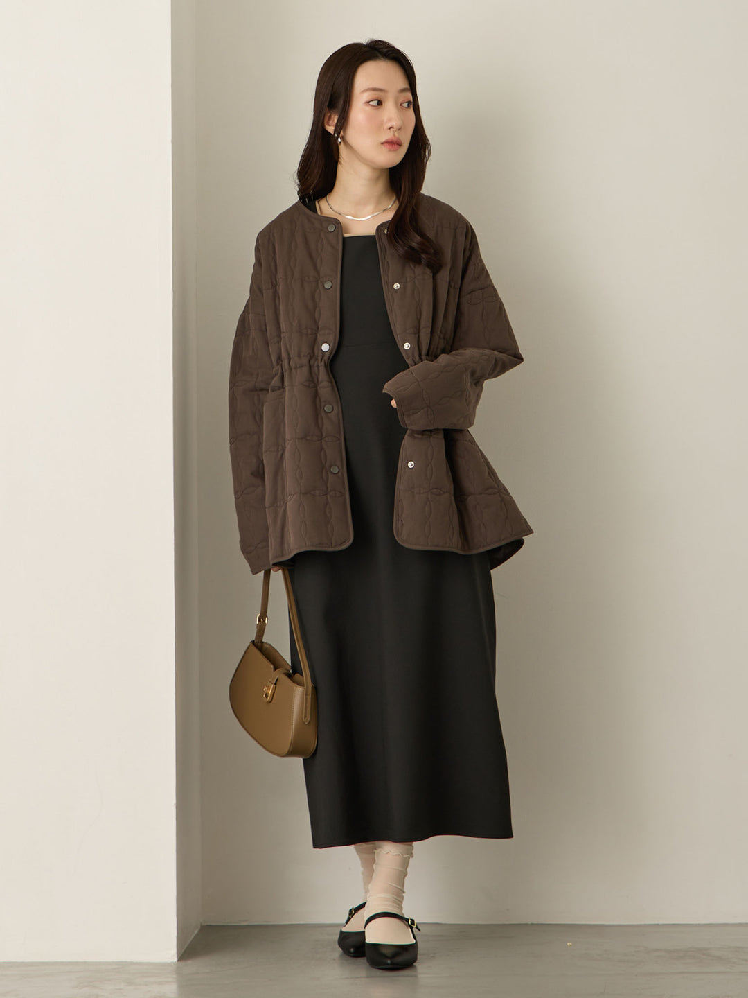 原创 Ducker 木炭绗缝外套