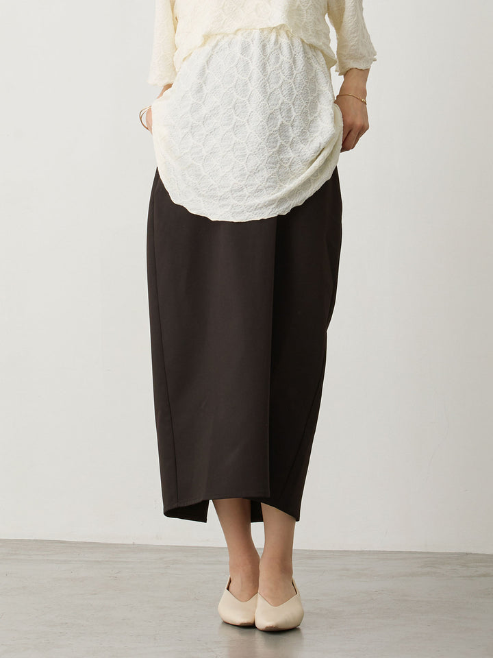 セレモニー対応・マタニティタイトスカート Black