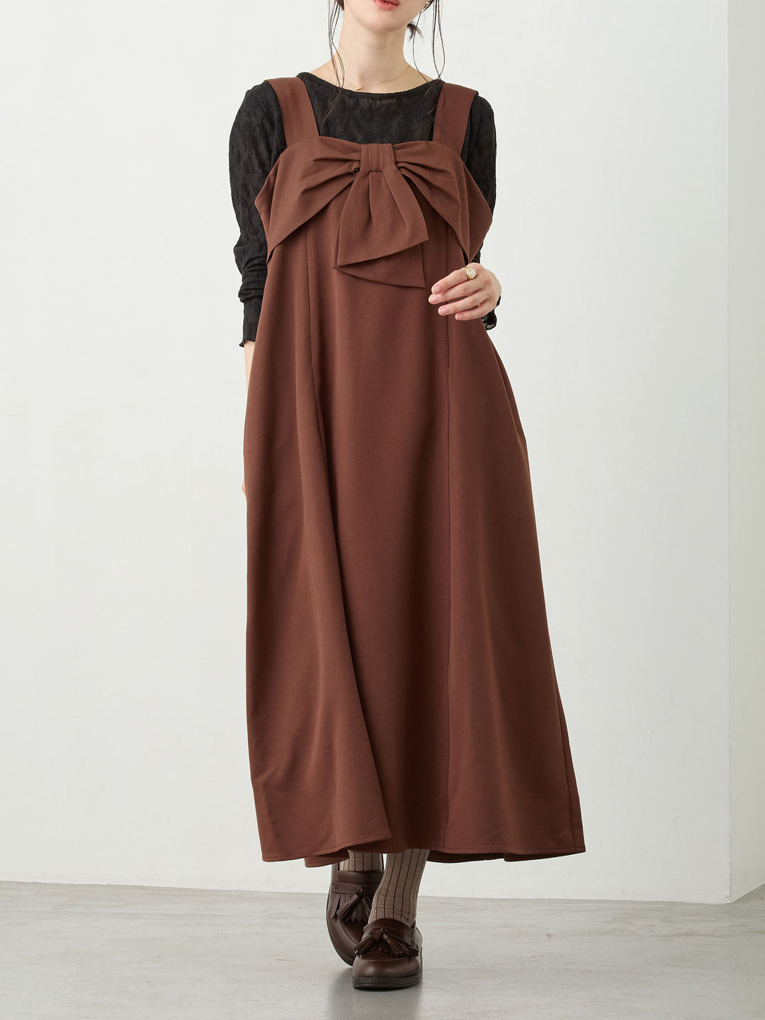 リボンジャンスカ Brown