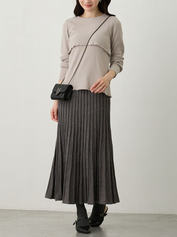 Simple Nursing Knit Ivory