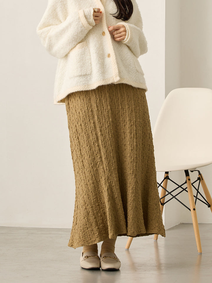 ストレッチマーメイドスカート Khaki