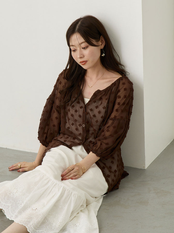 シアーチュニック Brown