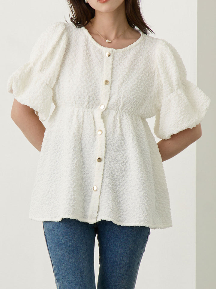 ホイップ2wayトップス White